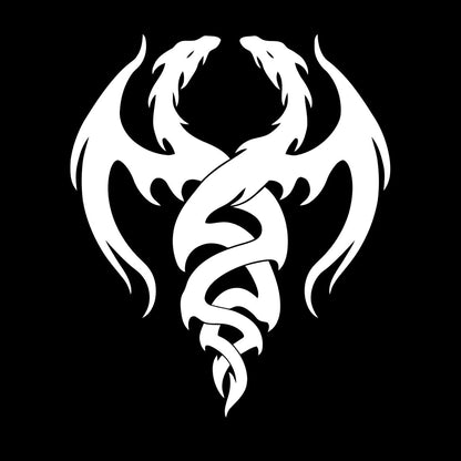 Wall Stickers Paster Paper Dragons Magic Fantasy Childs Can Modify And Add Information