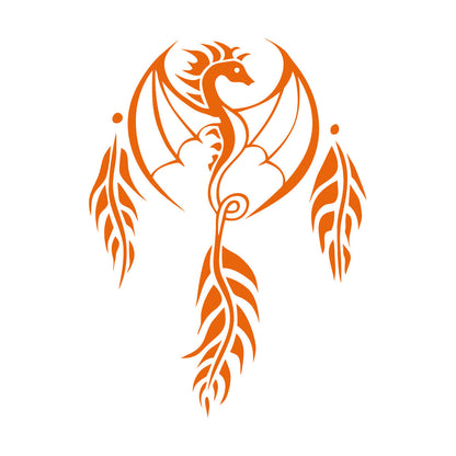 Dragon Wings Dreamcatcher Fantasy Wall Stickers Car Body Decoration