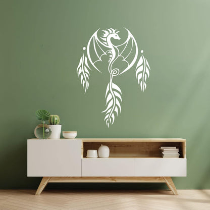 Dragon Wings Dreamcatcher Fantasy Wall Stickers Car Body Decoration