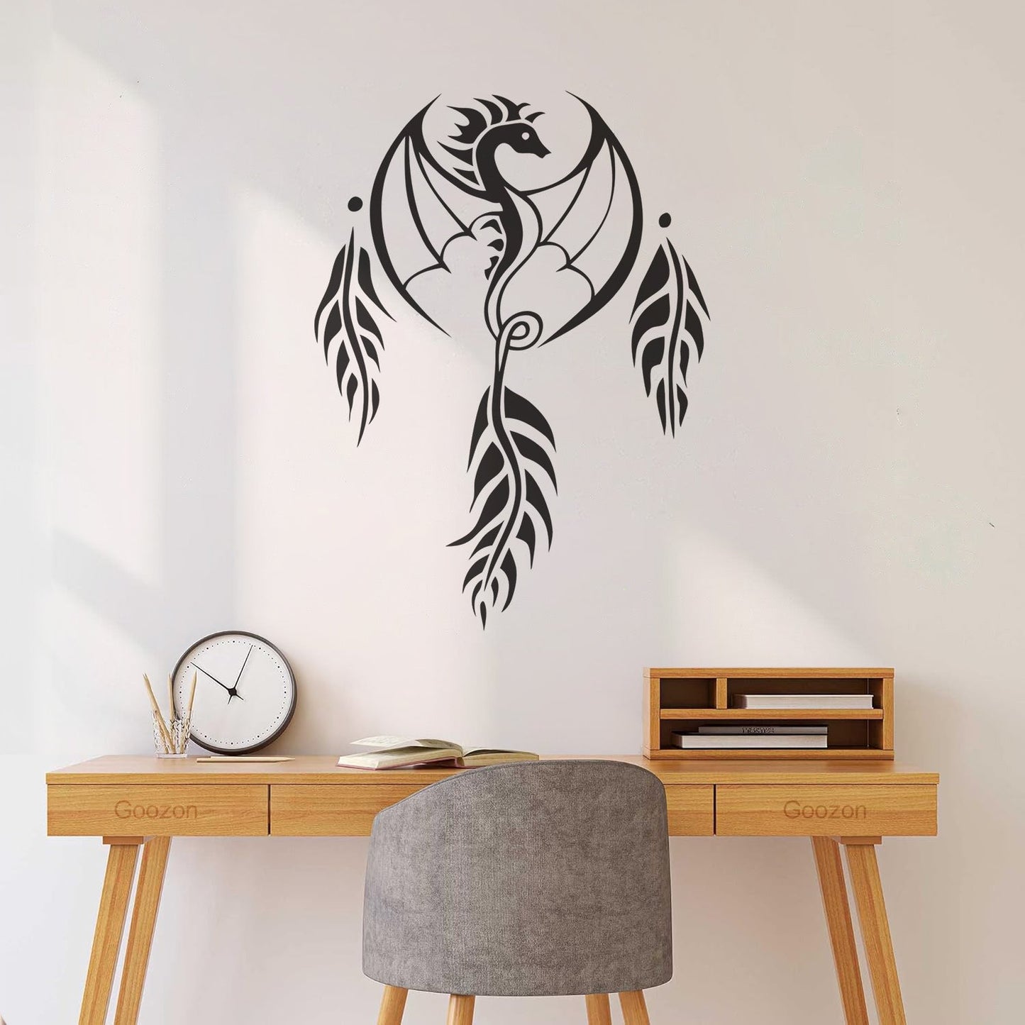 Dragon Wings Dreamcatcher Fantasy Wall Stickers Car Body Decoration