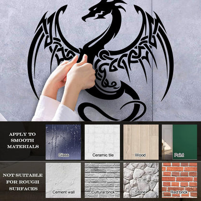 Vinyl Wall Stickers Eastern Dragon Fantasy Multi Color Selection