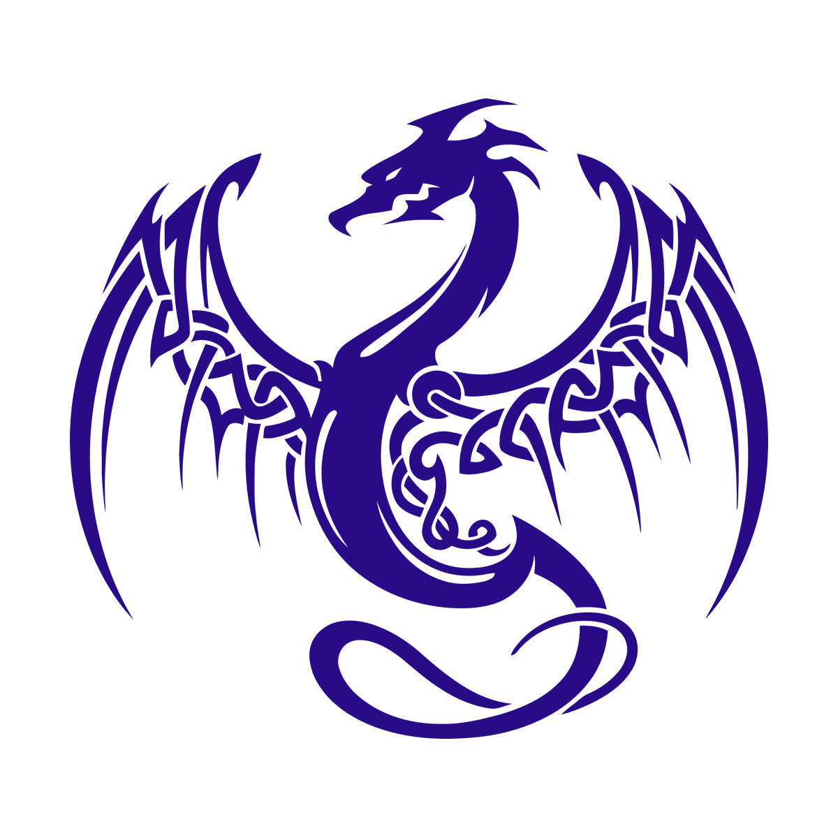 Vinyl Wall Stickers Eastern Dragon Fantasy Multi Color Selection