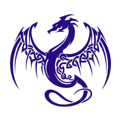 Vinyl Wall Stickers Eastern Dragon Fantasy Multi Color Selection