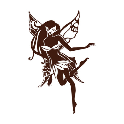 Engraving Decals Fairy Elf Nursery Kids Magic Fantasy Art Mural Painting