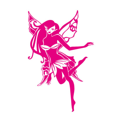 Engraving Decals Fairy Elf Nursery Kids Magic Fantasy Art Mural Painting