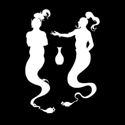 Fairy Tale Fantasy Jin Nursery Magic Wall Stickers Paster Paper Waterproof