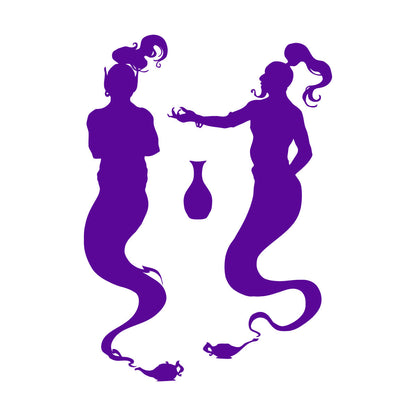 Fairy Tale Fantasy Jin Nursery Magic Wall Stickers Paster Paper Waterproof