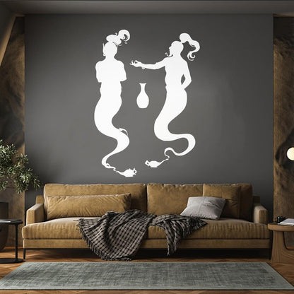 Fairy Tale Fantasy Jin Nursery Magic Wall Stickers Paster Paper Waterproof