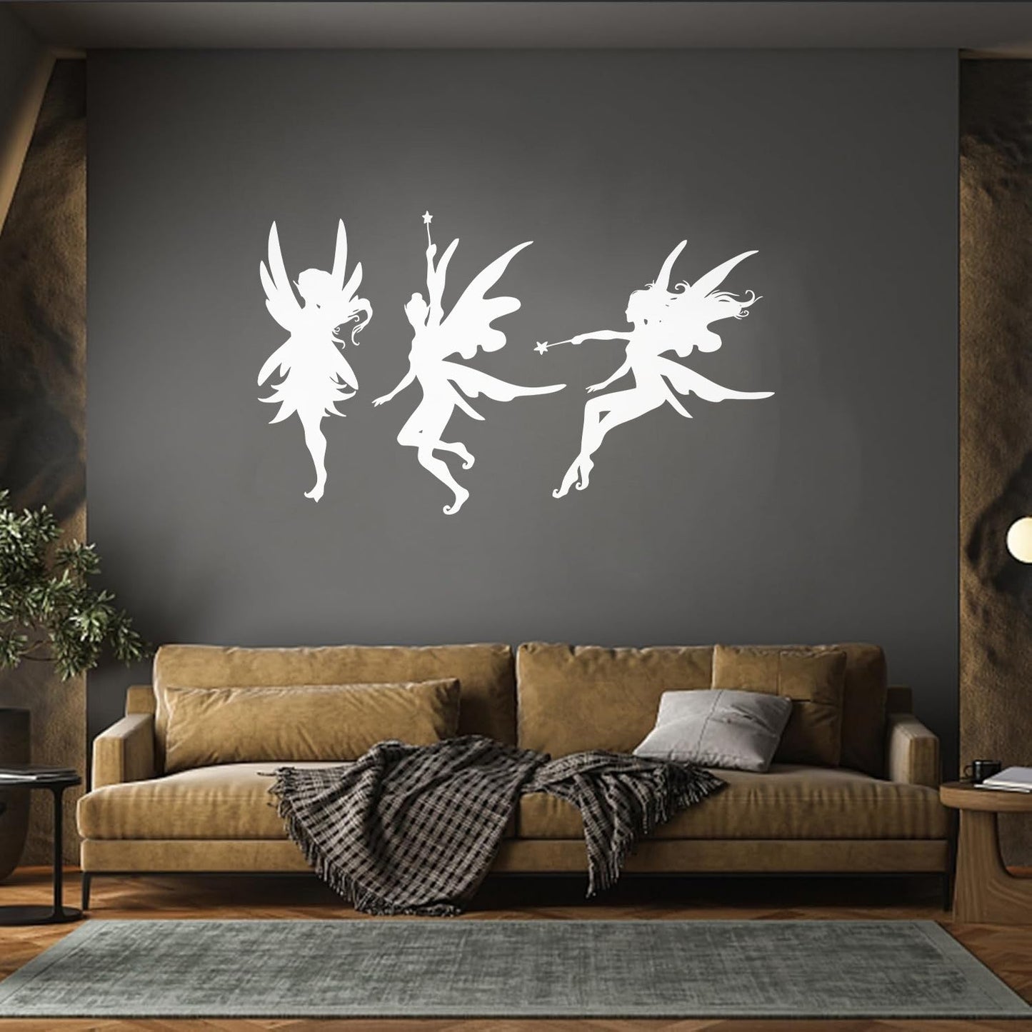 Wall Vinyl Sticker Decor Fairy Tale Fantasy Nursery Playroom It Won'T Fall Off