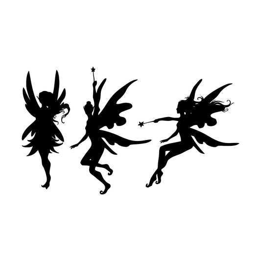 Wall Vinyl Sticker Decor Fairy Tale Fantasy Nursery Playroom It Won'T Fall Off