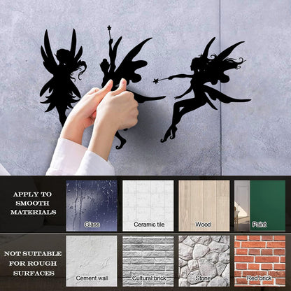 Wall Vinyl Sticker Decor Fairy Tale Fantasy Nursery Playroom It Won'T Fall Off