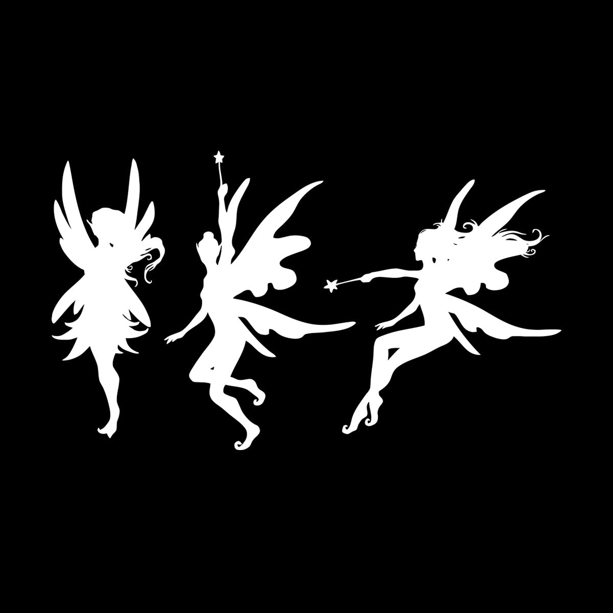 Wall Vinyl Sticker Decor Fairy Tale Fantasy Nursery Playroom It Won'T Fall Off