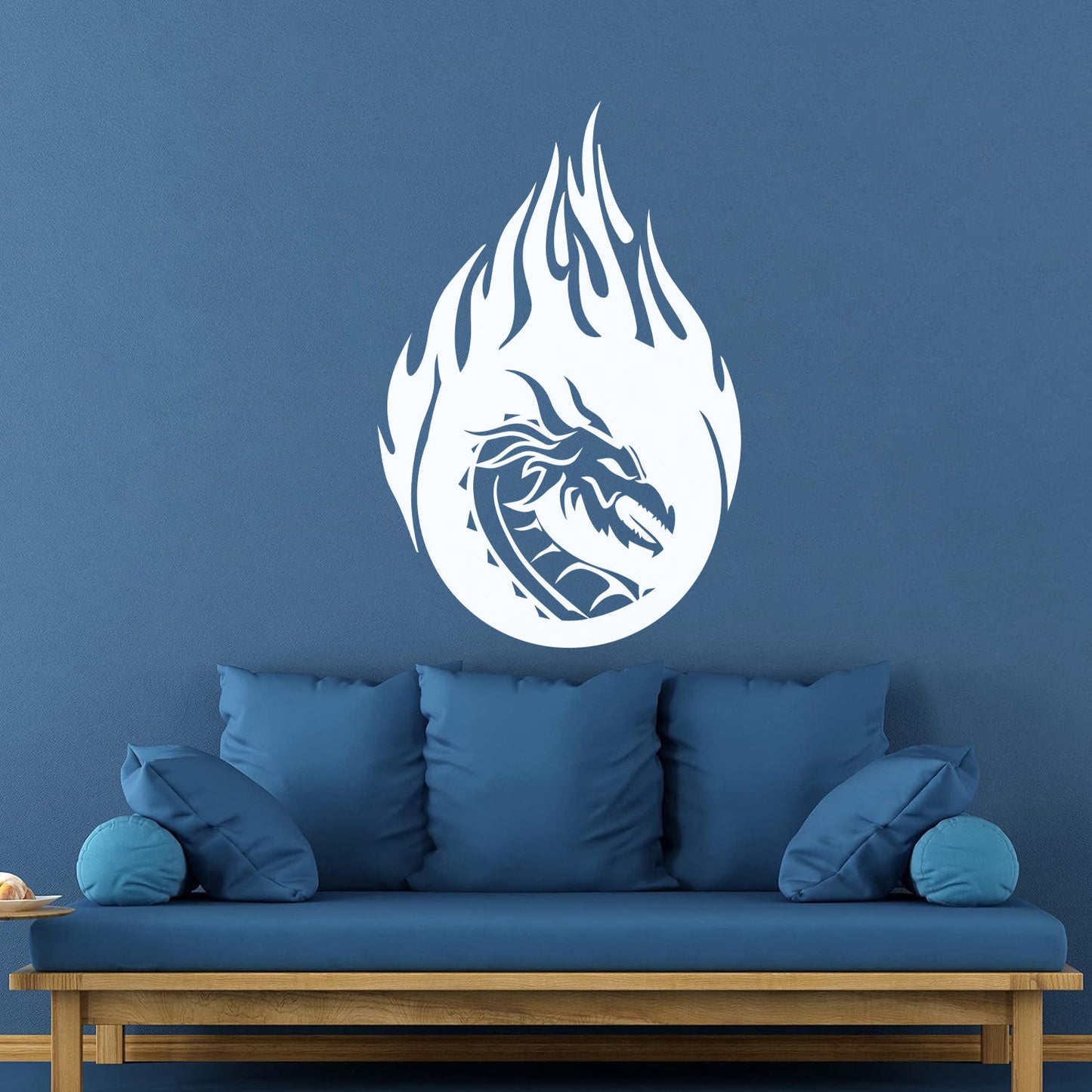 Wall Stickers Dragon Fairy Tale Fire Fantasy Animal Myth Beast Can Modify And Add Information