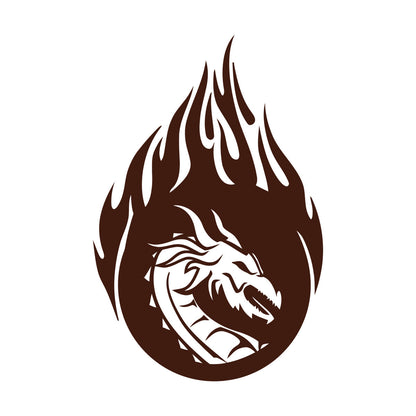 Wall Stickers Dragon Fairy Tale Fire Fantasy Animal Myth Beast Can Modify And Add Information