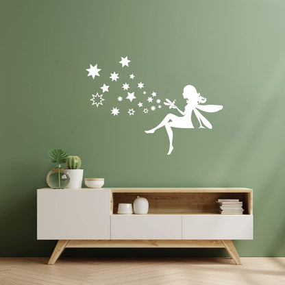 Engraving Stickers Fairy Tale Stars Magic Grig Fantasy Children'S Car Body Decoration