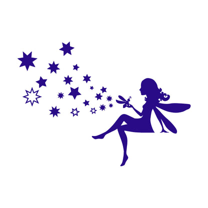 Engraving Stickers Fairy Tale Stars Magic Grig Fantasy Children'S Car Body Decoration