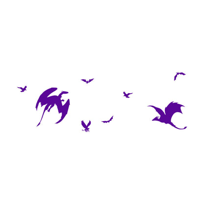 Lettering Decals Fantastic Beasts Dragon Fantasy Window Decals