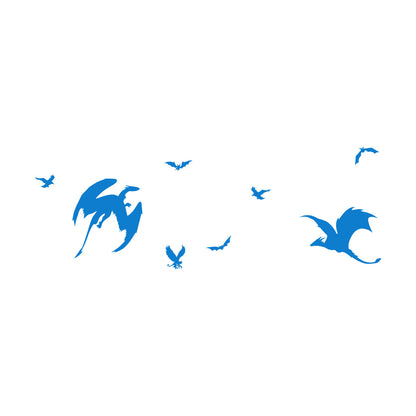 Lettering Decals Fantastic Beasts Dragon Fantasy Window Decals