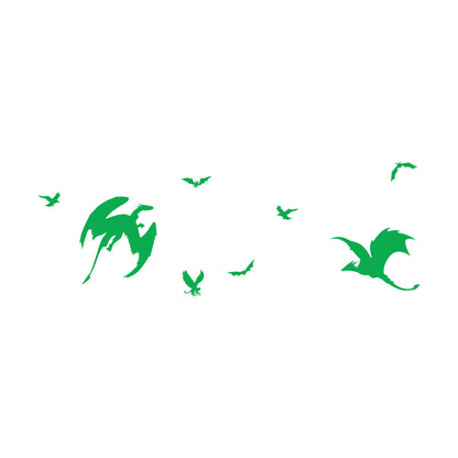 Lettering Decals Fantastic Beasts Dragon Fantasy Window Decals