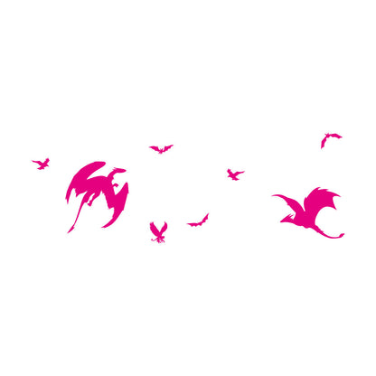 Lettering Decals Fantastic Beasts Dragon Fantasy Window Decals