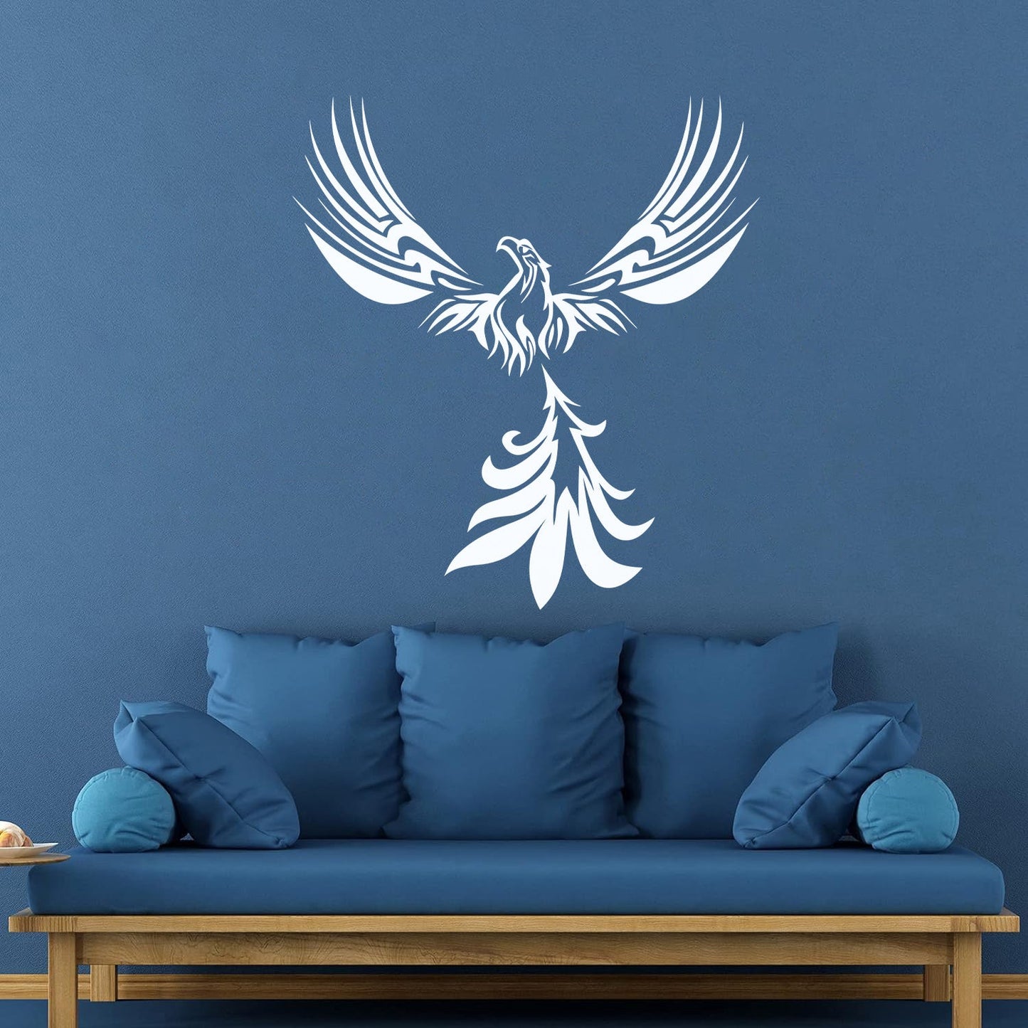 Lettering Stickers Fantasy Amazing Bird Mythology Fire Phoenix Store Decoration