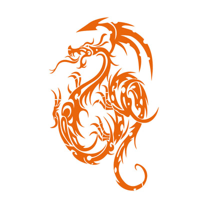 Fantasy Animal Fairytale Gothic Flying Dragon Vinyl Wall Stickers Removable Without Leaving Glue