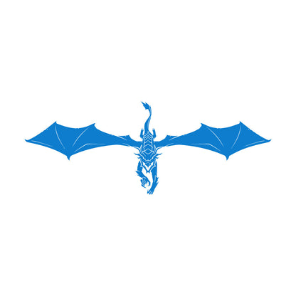 Engraving Decals Fantasy Beast Fairy Tale Dragon Video Game Children'S Multi Color Selection