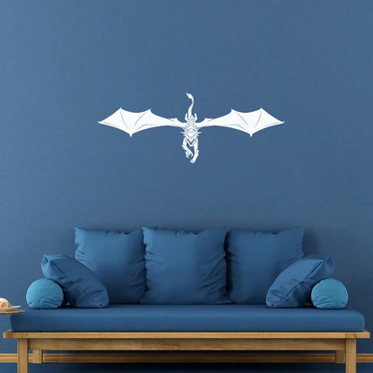 Engraving Decals Fantasy Beast Fairy Tale Dragon Video Game Children'S Multi Color Selection