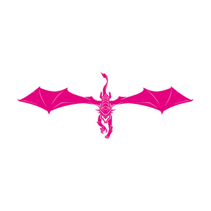 Engraving Decals Fantasy Beast Fairy Tale Dragon Video Game Children'S Multi Color Selection