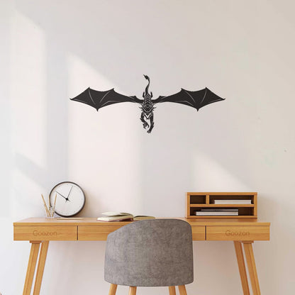 Engraving Decals Fantasy Beast Fairy Tale Dragon Video Game Children'S Multi Color Selection