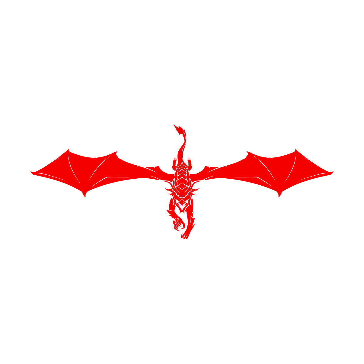 Engraving Decals Fantasy Beast Fairy Tale Dragon Video Game Children'S Multi Color Selection