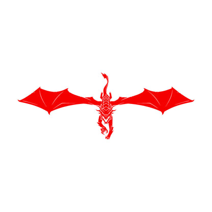 Engraving Decals Fantasy Beast Fairy Tale Dragon Video Game Children'S Multi Color Selection