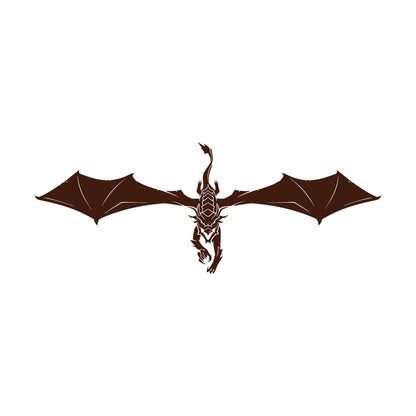 Engraving Decals Fantasy Beast Fairy Tale Dragon Video Game Children'S Multi Color Selection