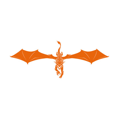 Engraving Decals Fantasy Beast Fairy Tale Dragon Video Game Children'S Multi Color Selection