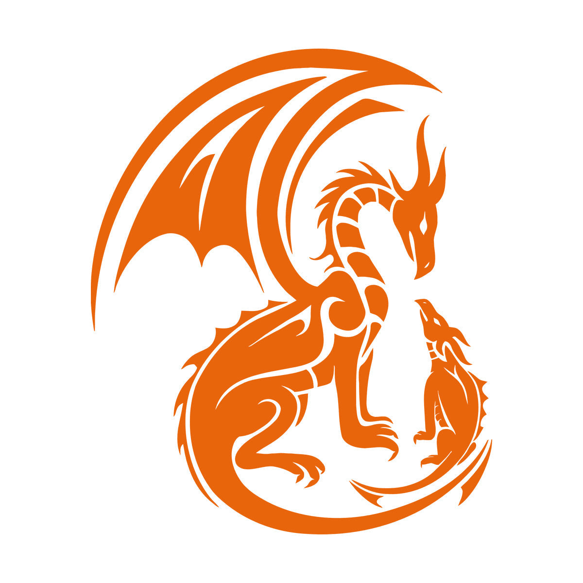 Engraving Stickers Fantasy Dragons Fairy Tale Nursery Can Modify And Add Information