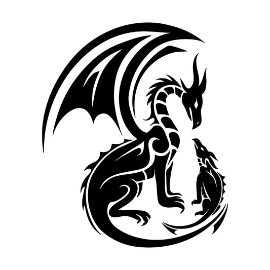 Engraving Stickers Fantasy Dragons Fairy Tale Nursery Can Modify And Add Information