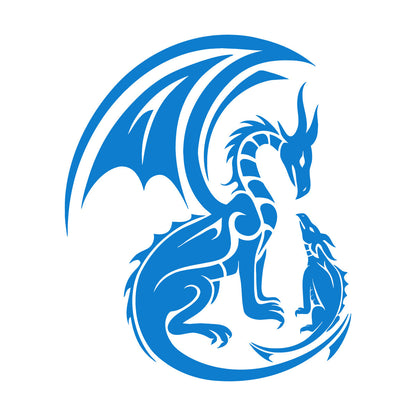 Engraving Stickers Fantasy Dragons Fairy Tale Nursery Can Modify And Add Information