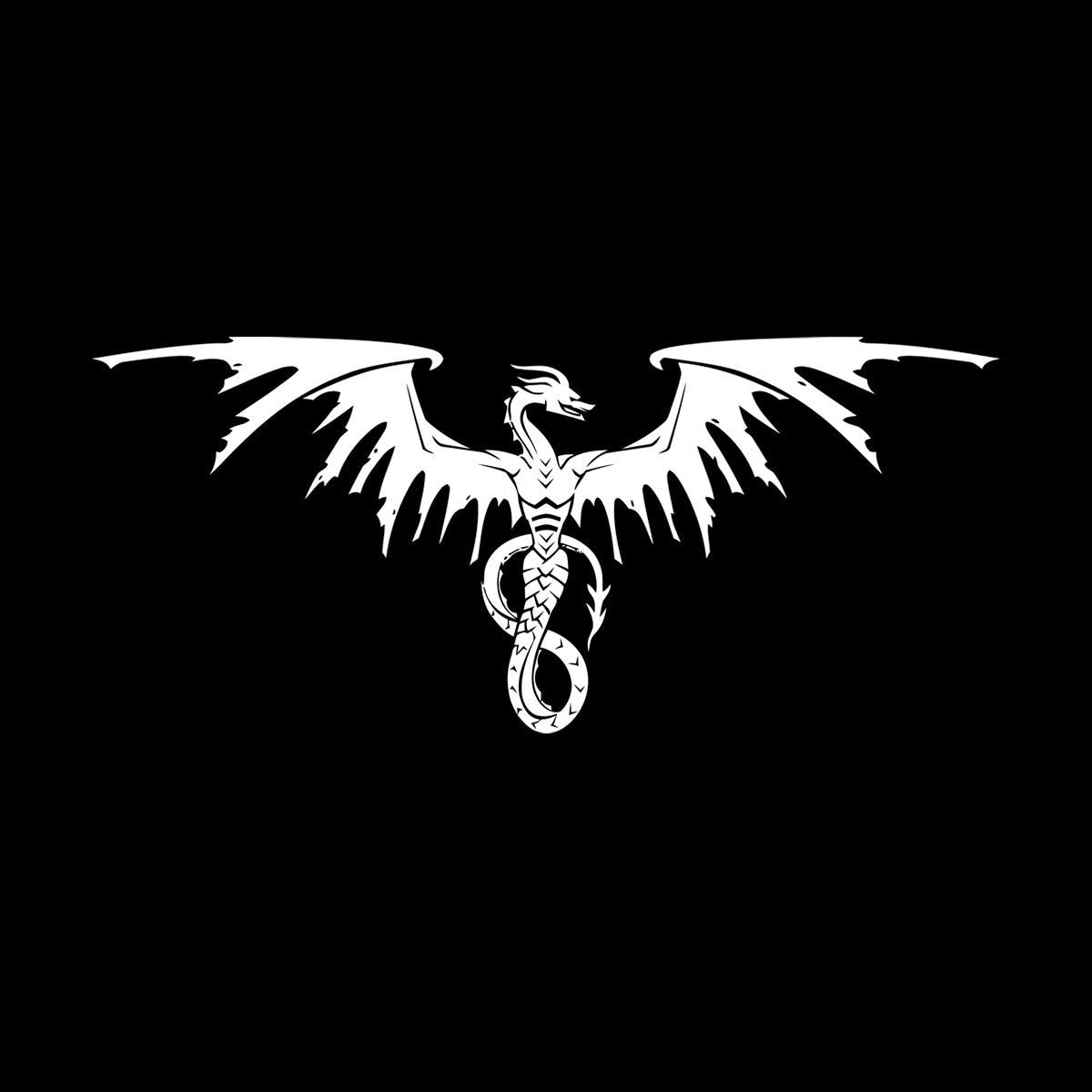 Wall Decals Paster Paper Fantasy Flying Wild Dragon Wings Window Decals