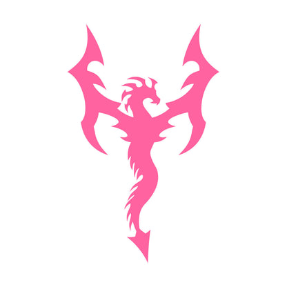 Fantasy Magical Dragon Child Wall Decals Store Decoration