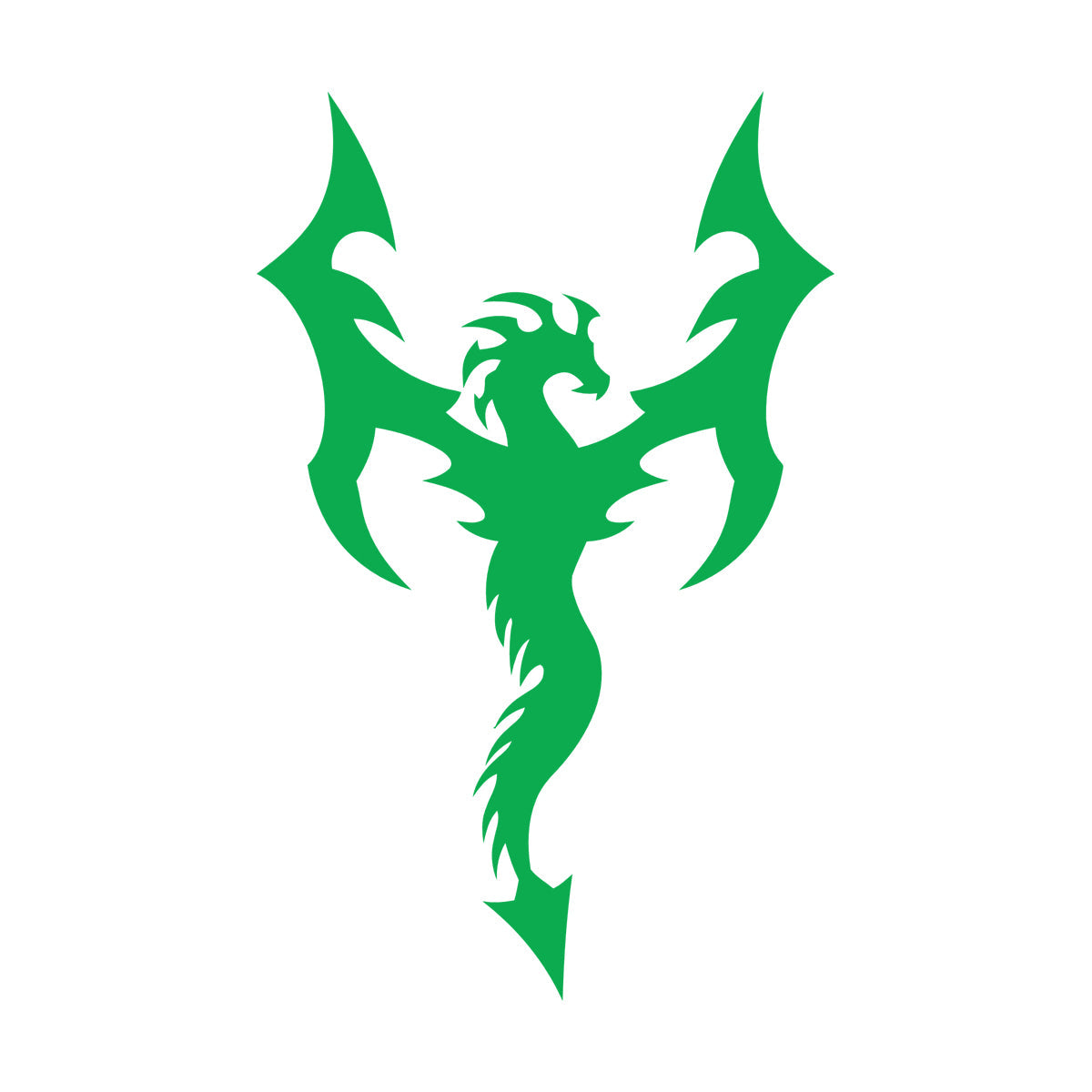 Fantasy Magical Dragon Child Wall Decals Store Decoration