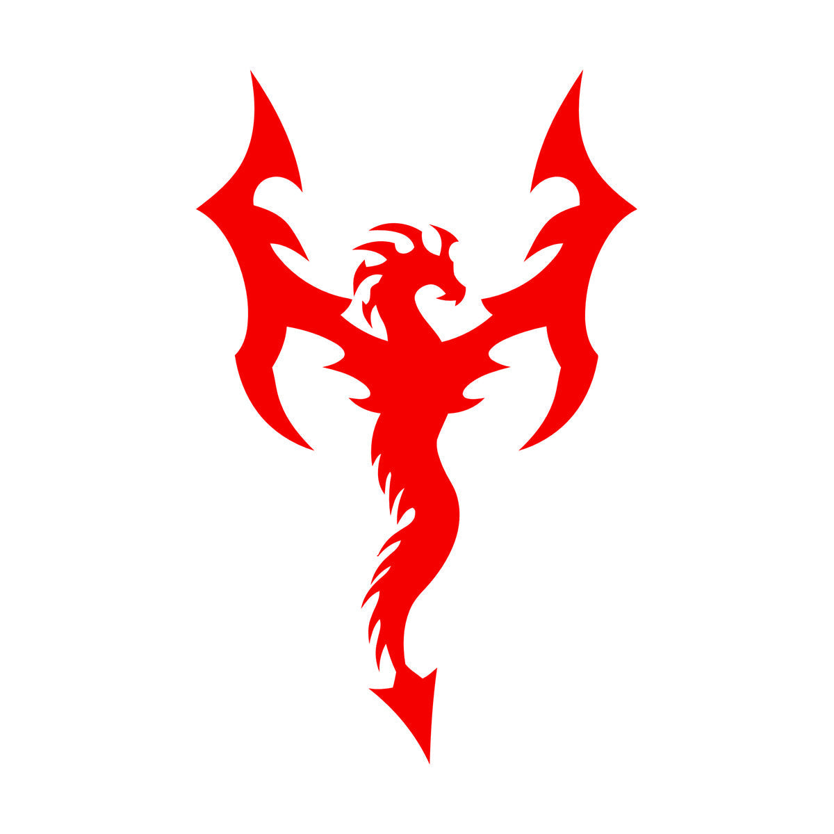 Fantasy Magical Dragon Child Wall Decals Store Decoration