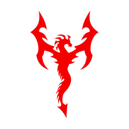 Fantasy Magical Dragon Child Wall Decals Store Decoration