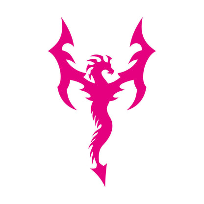 Fantasy Magical Dragon Child Wall Decals Store Decoration