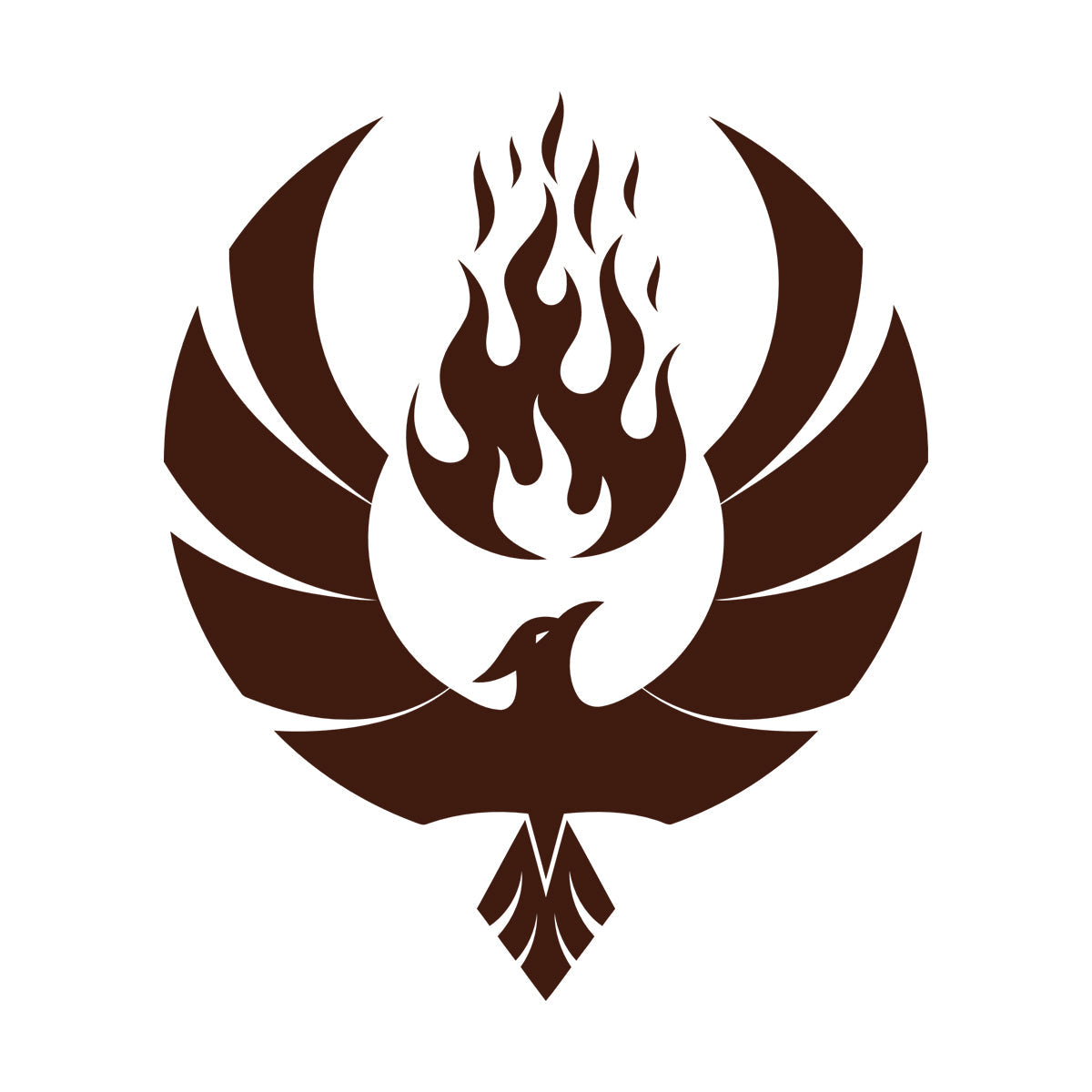 Lettering Decals Fire Phoenix Fantasy Bird Mythology It Won'T Fall Off