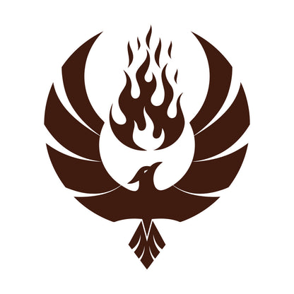 Lettering Decals Fire Phoenix Fantasy Bird Mythology It Won'T Fall Off