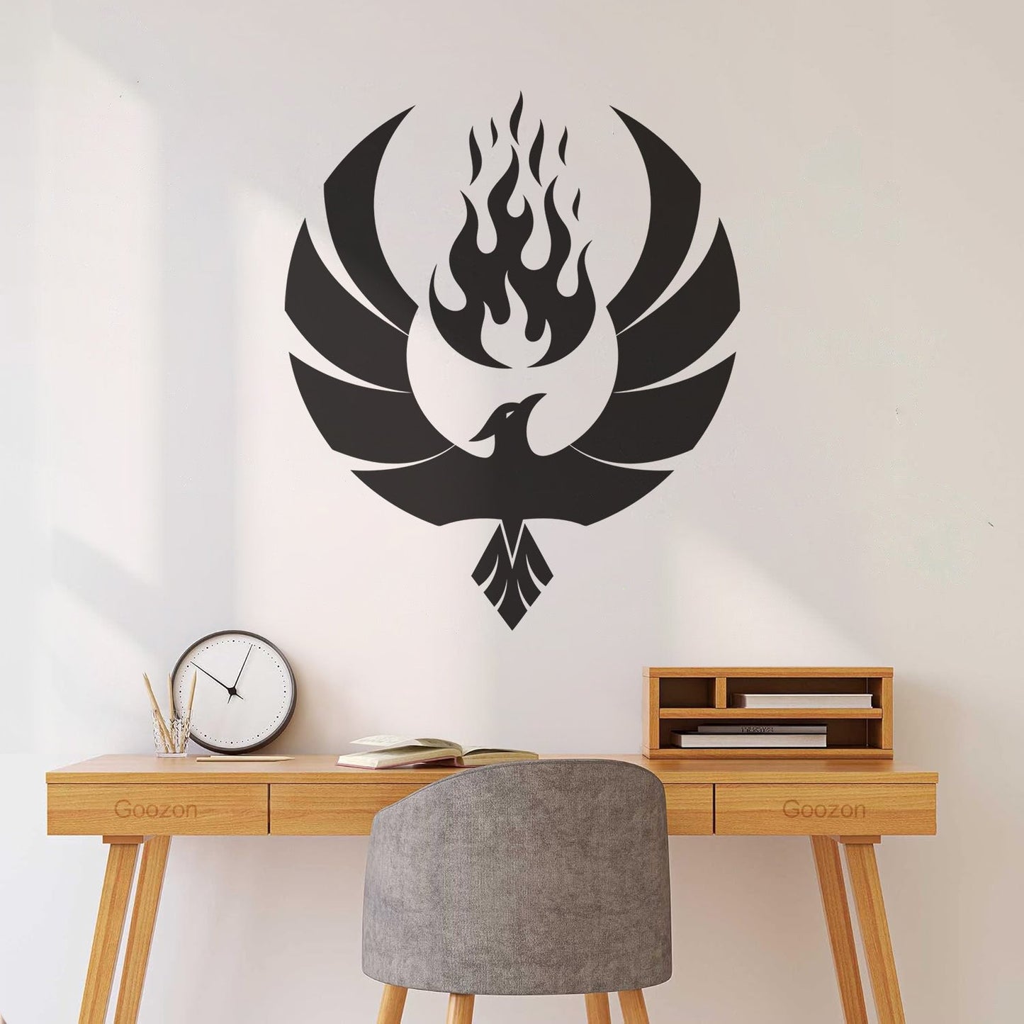 Lettering Decals Fire Phoenix Fantasy Bird Mythology It Won'T Fall Off