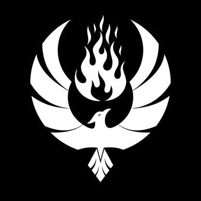 Lettering Decals Fire Phoenix Fantasy Bird Mythology It Won'T Fall Off