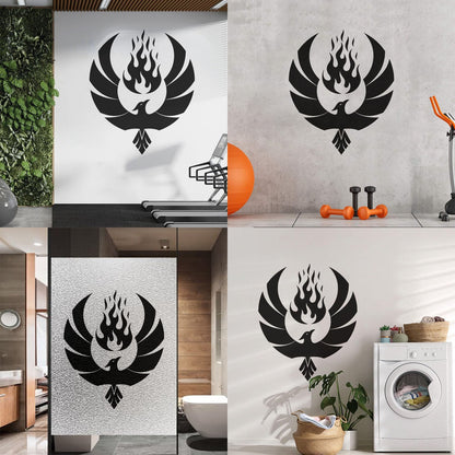 Lettering Decals Fire Phoenix Fantasy Bird Mythology It Won'T Fall Off