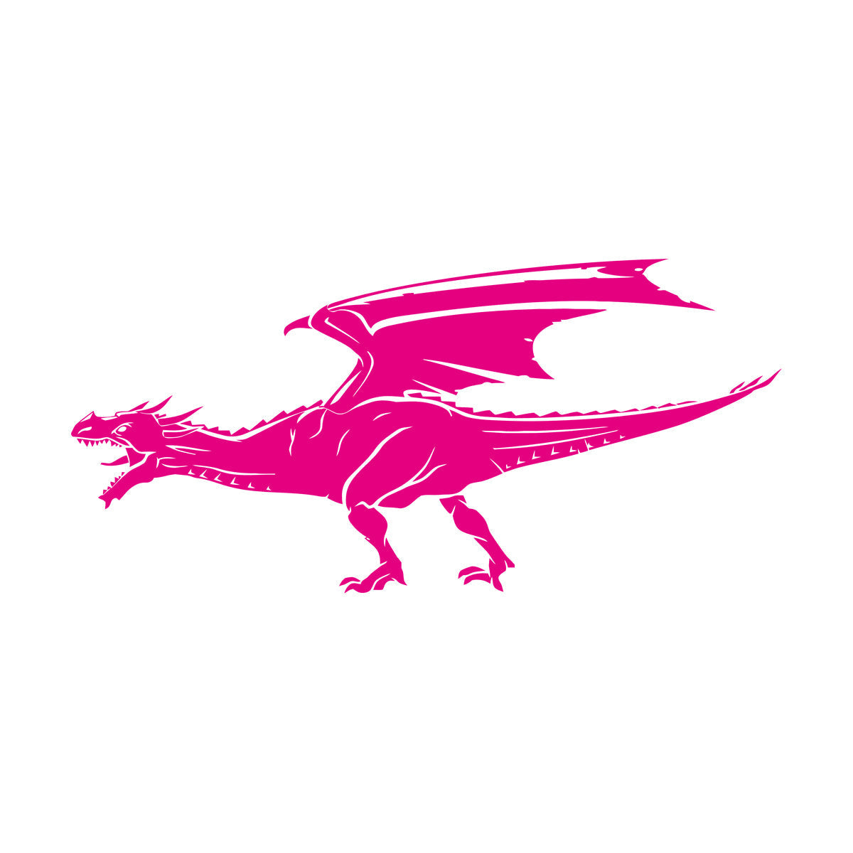 Wall Decals Paster Paper Flying Dragon Mythological Fantasy Beast Art Decoration