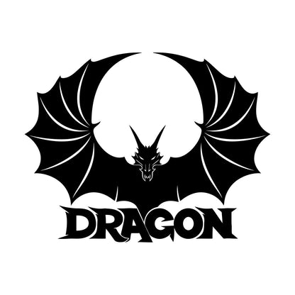 Logo Fantasy Dragon Children'S Ation Lettering Decals Art Mural Painting